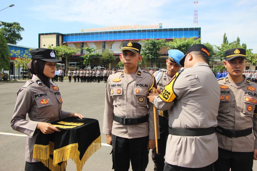 Kukuhkan 3 Pamapta, Kapolres Tuban Minta Jadi Representasi Polri di Tengah Masyarakat