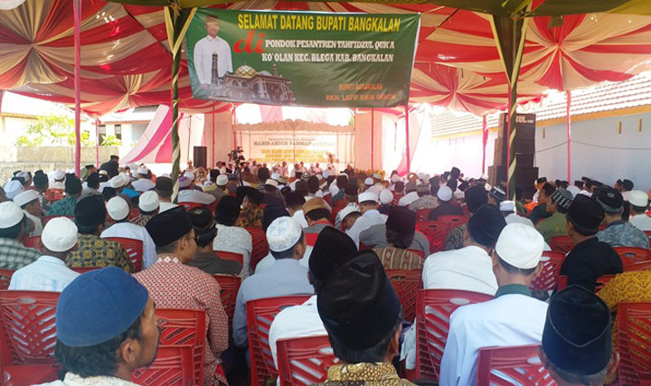 Bupati Bangkalan Resmikan PPTQ Habib Abdurrahman Assegaf di Ko'olan Blega