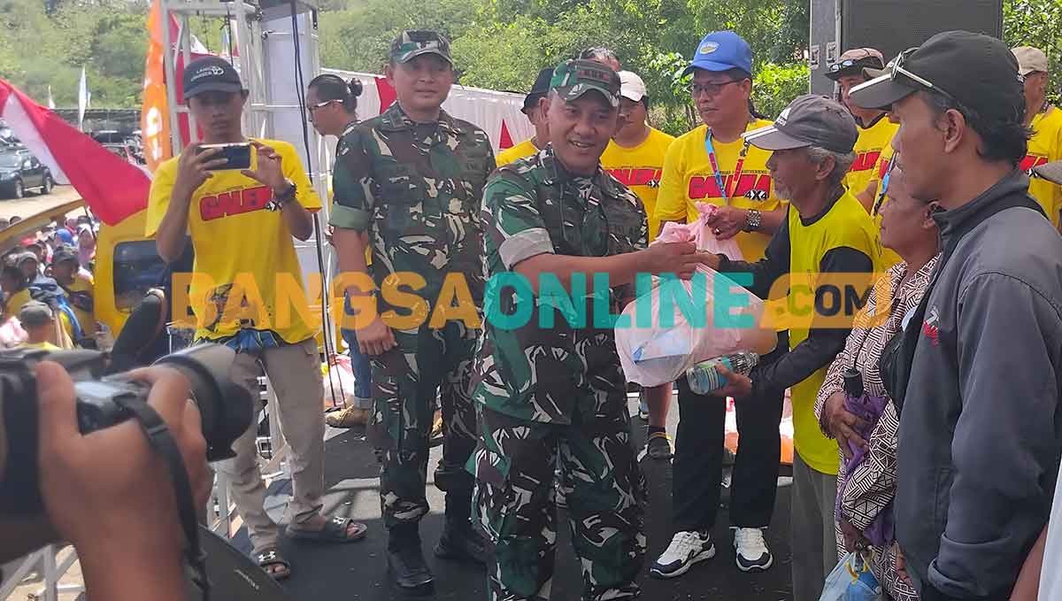 Danrem 081/DSJ Apresiasi Giat Galena di Lapangan Tembak Dukuh Gunung Kendil