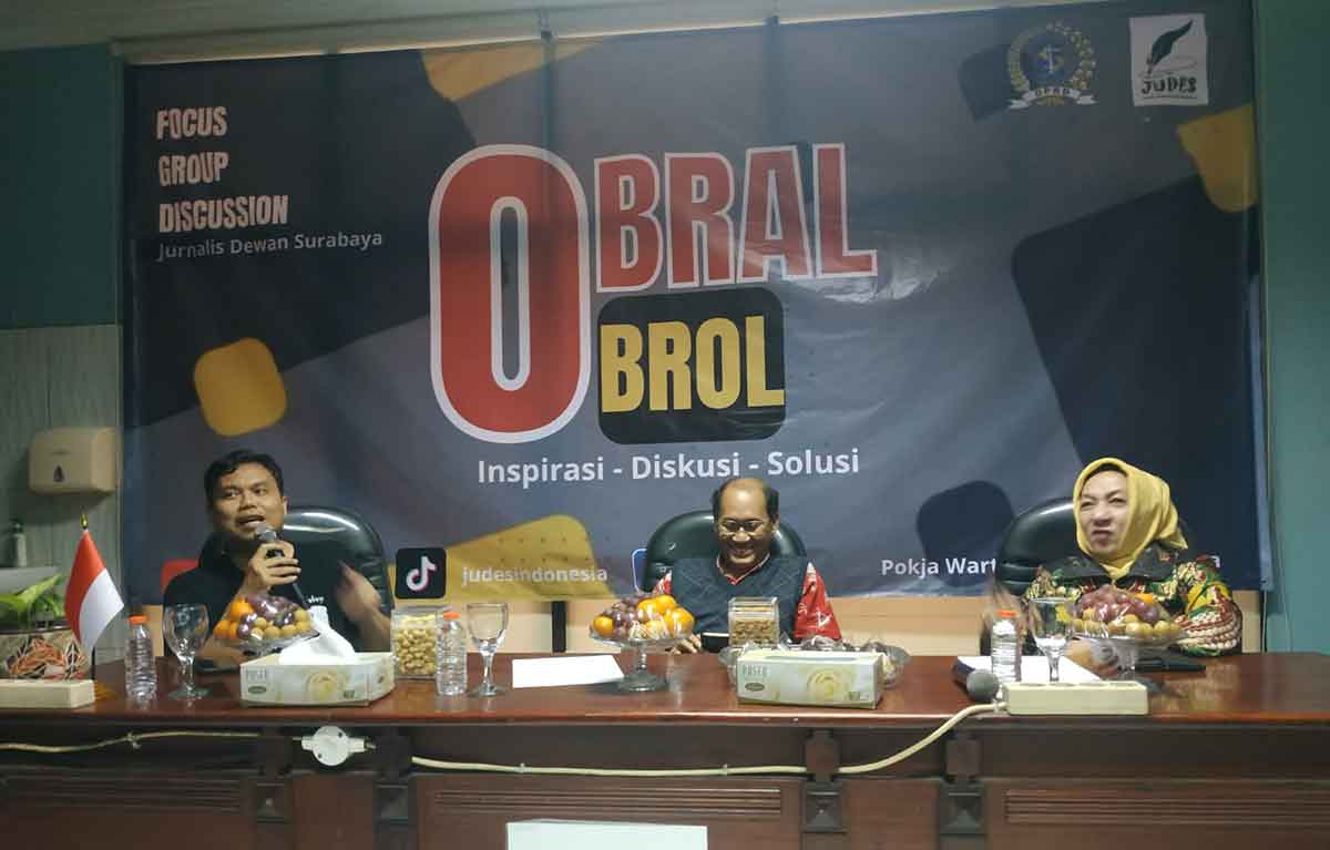 Suasana FGD yang digelar Pokja Judes.