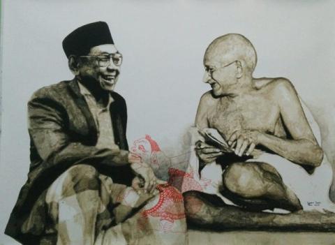 Puisi Prof Dr 'Abd Al Haris: Pimpin dengan Singkat, Gus Dur Presiden Penuh Berkat
