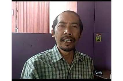 Sidi Jatmiko, saat memberikan keterangan pers.