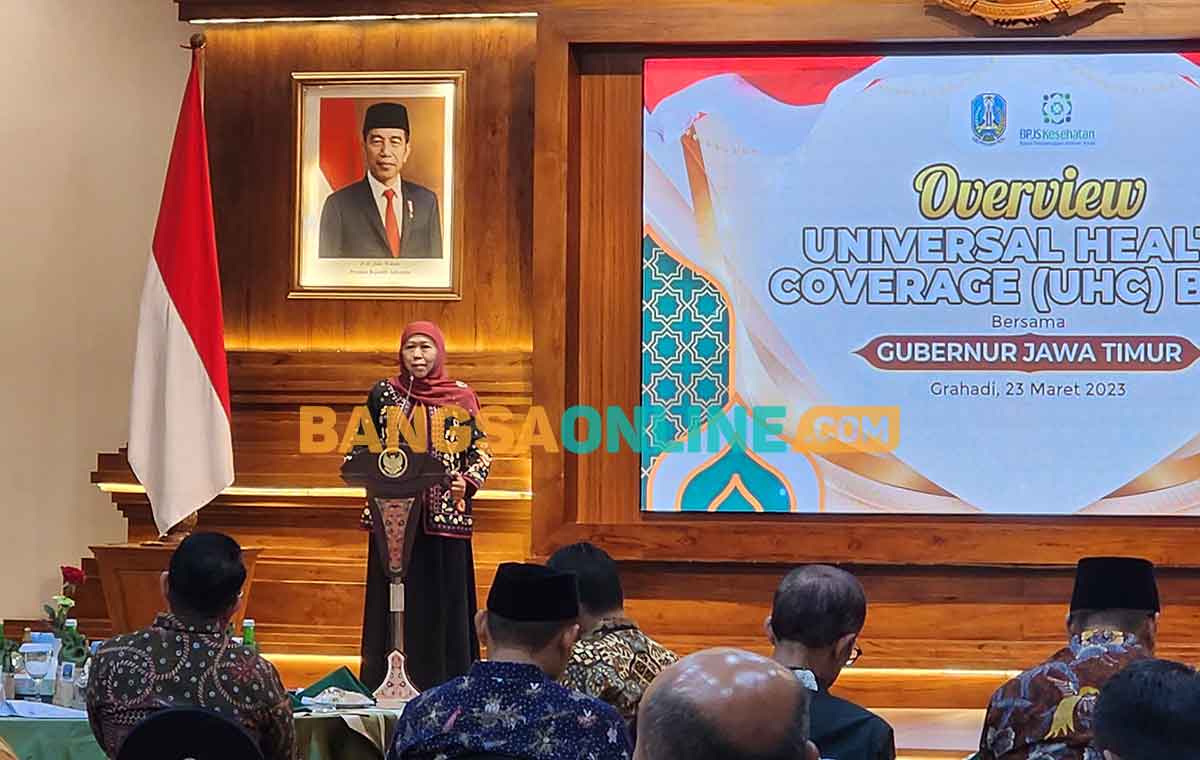 21 Kabupaten/Kota Capai UHC, Pemprov Jatim Siap Wujudkan Target 100 Persen pada 2024