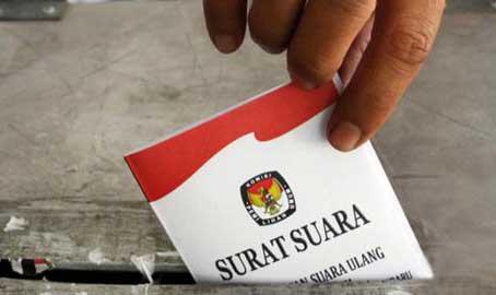 Warga Lamongan Nyoblos, Dijaga 2.557 Aparat Keamanan