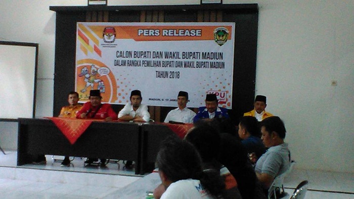 Hari Pertama Pendaftaran, KPU Madiun Terima Satu Paslon