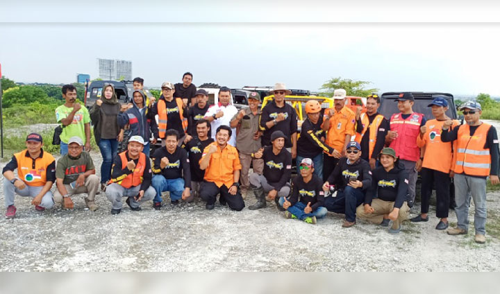 GOC Kolaborasi dengan BPBD Gresik Bantu Korban Banjir Kali Lamong