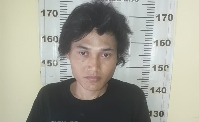 Agus Diantoro (34), pengedar narkoba warga Dusun Ciro, Desa Jemputrejo RT 1 RW 2 Sukodono.