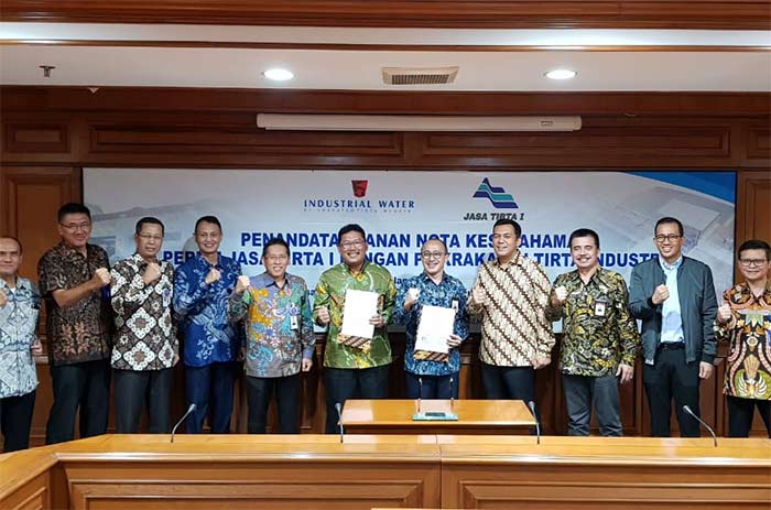 Jasa Tirta I dan Krakatau Tirta Industri Kerja Sama Pengembangan Layanan Air Bersih