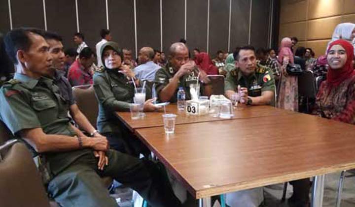 Perwakilan dari Kodam V/Brawijaya. foto: BANGSAONLINE