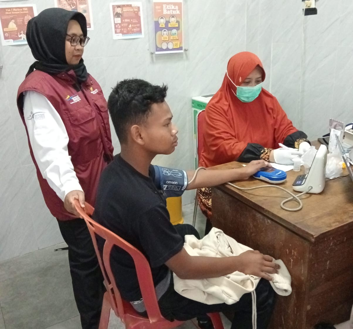 Jelang Masa Orientasi, Puluhan Calon Siswa Sekolah Rakyat di Kota Batu Ikuti Cek Kesehatan Gratis