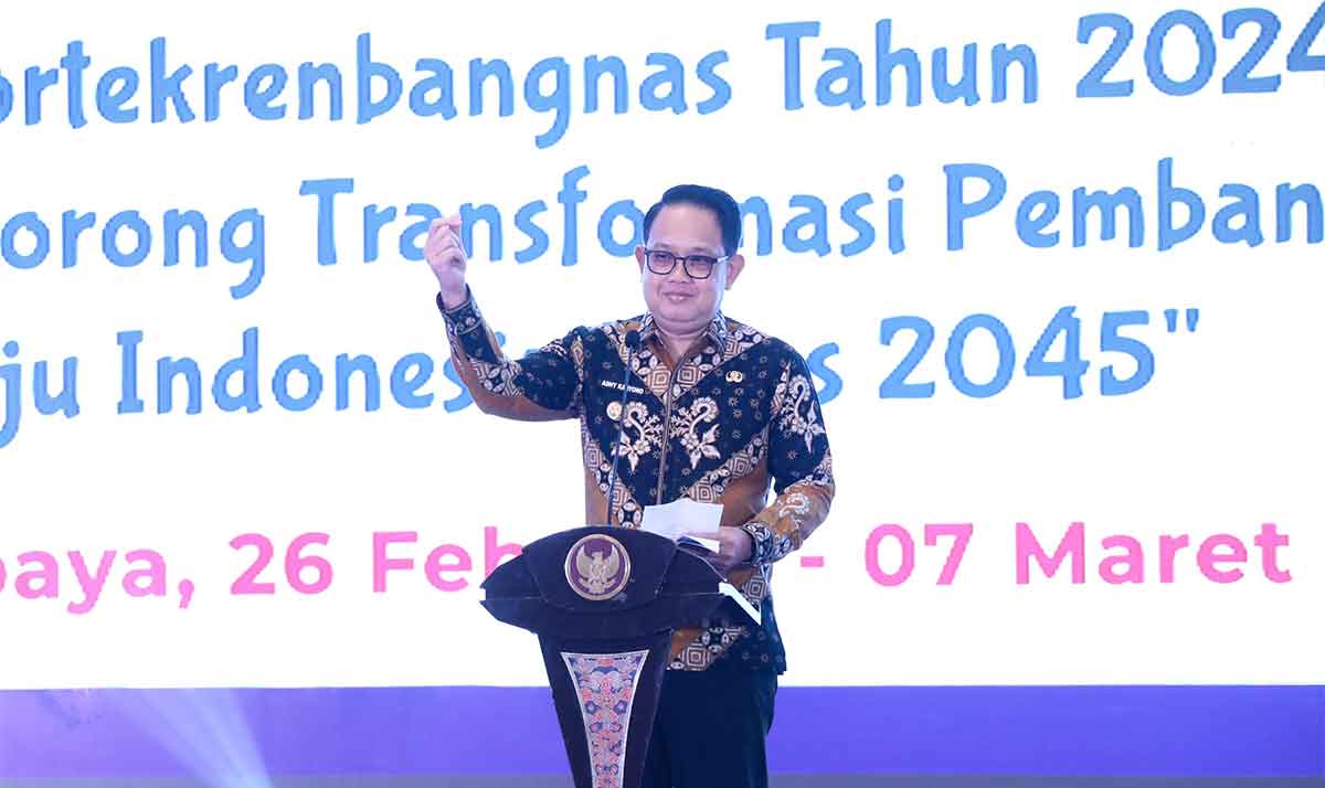 Apresiasi Rakortekrenbang Nasional 2024, Pj Gubernur Jatim Soroti UU 1/2022