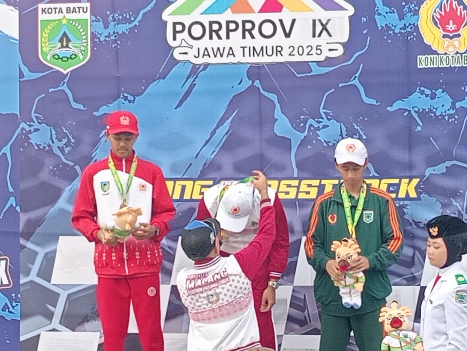 IMI Kota Batu Raih Medali Perunggu di Cabor Grasstrack Porprov IX, Ketua Koni Beri Apresiasi