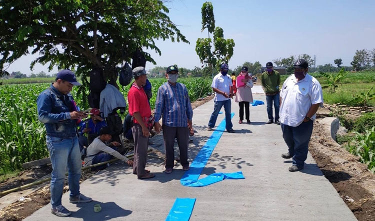Dinas Perkim Jombang Realisasikan Program PISEW di Kecamatan Jogoroto