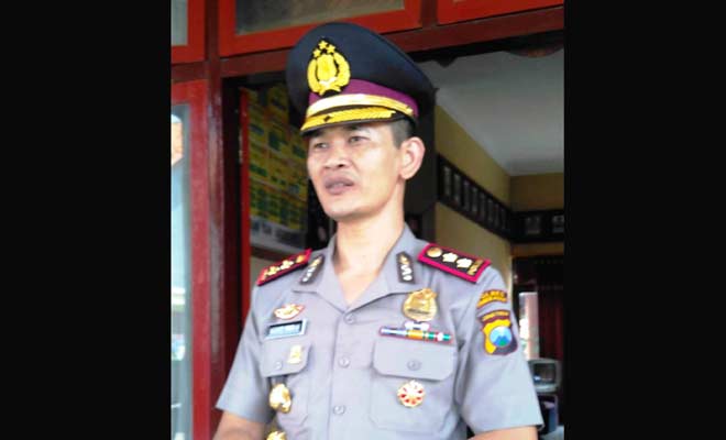 Kapolres Pamekasan AKBP Nowo Hadi Nugroho SH SIK