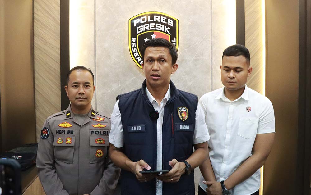 Polres Gresik Tetapkan 1 Tersangka Dalam Penambangan Galian C Ilegal di Desa Sukorejo
