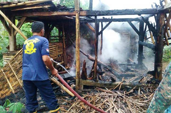 Gara-Gara Bakar Sampah, Satu Permukiman di Punung Pacitan Nyaris Disambar Api