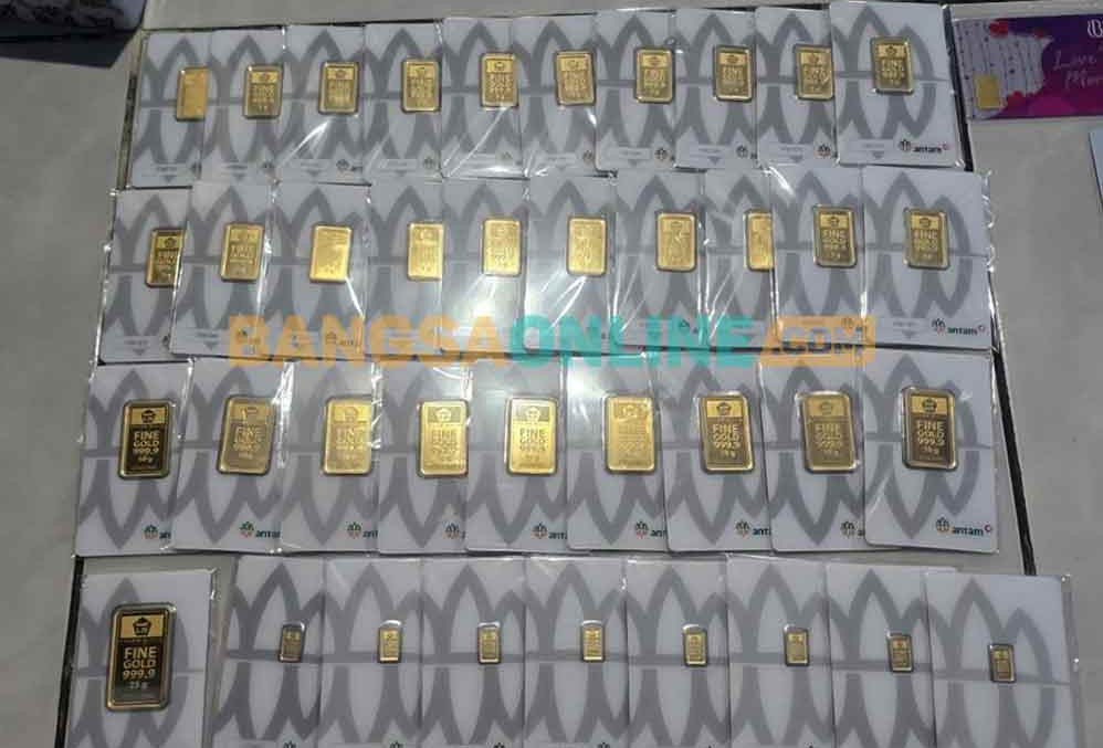 Simak daftar harga emas Antam hari ini. Foto: Bangsaonline.