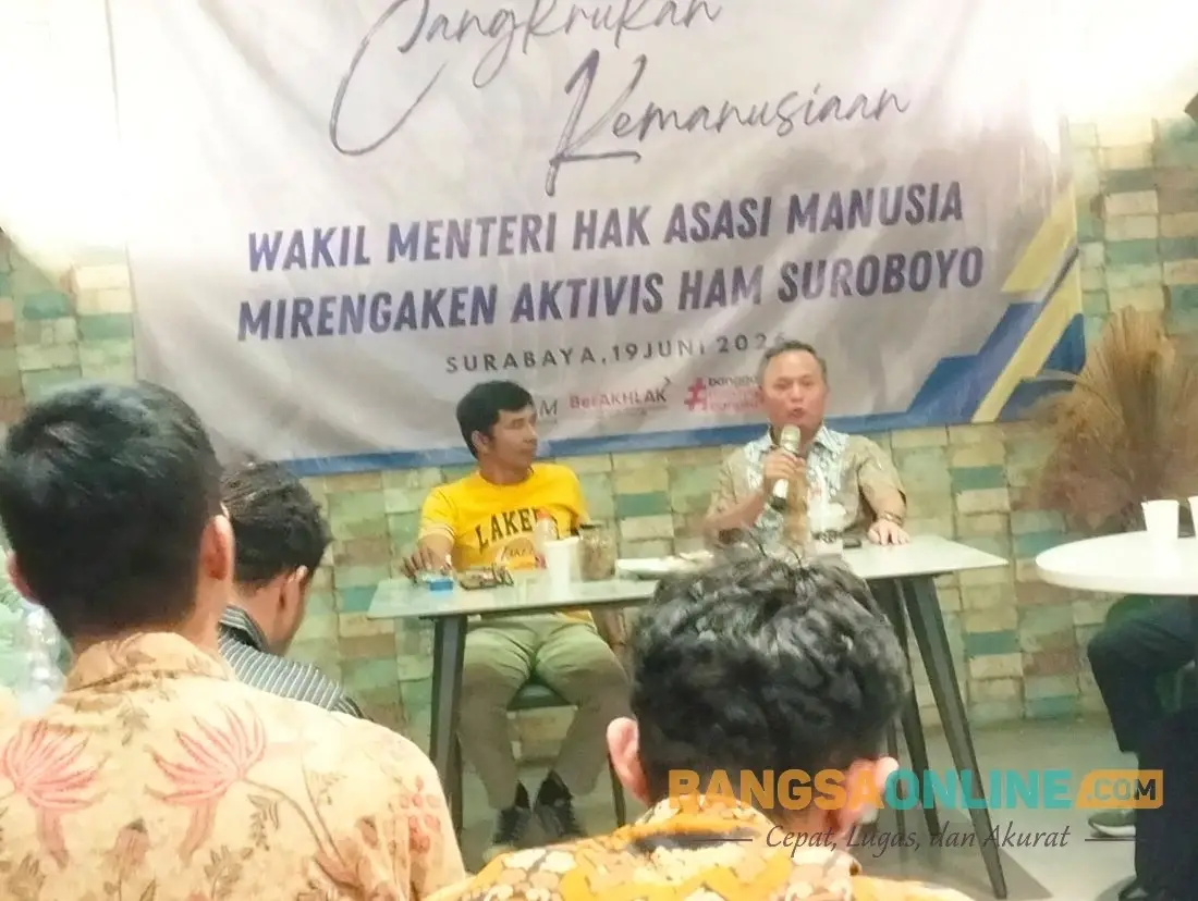Wamenham Gelar Cangkruk Gayeng di Surabaya Bareng Elemen Masyarakat