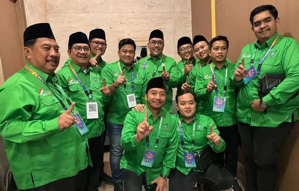 Kolaborasi Politikus Muda, Syahrul Tunjuk Tirta sebagai Sekretaris dan Dimas Bendahara PKB Gresik