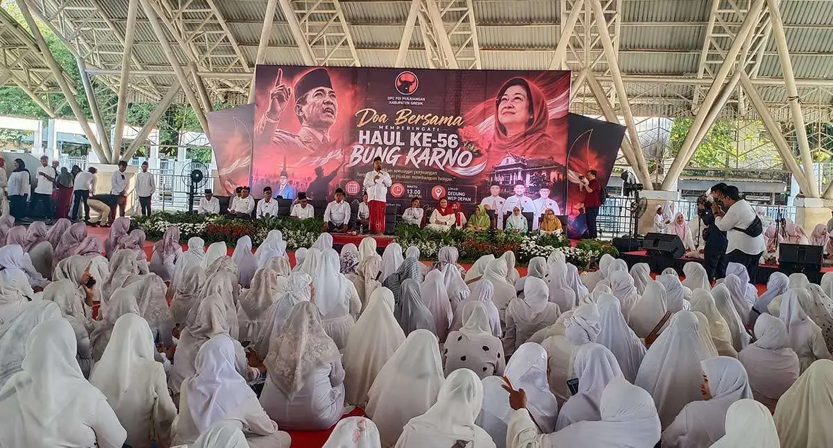 PDIP Gresik Gelar Doa Bersama di Peringatan Haul ke-56 Bung Karno