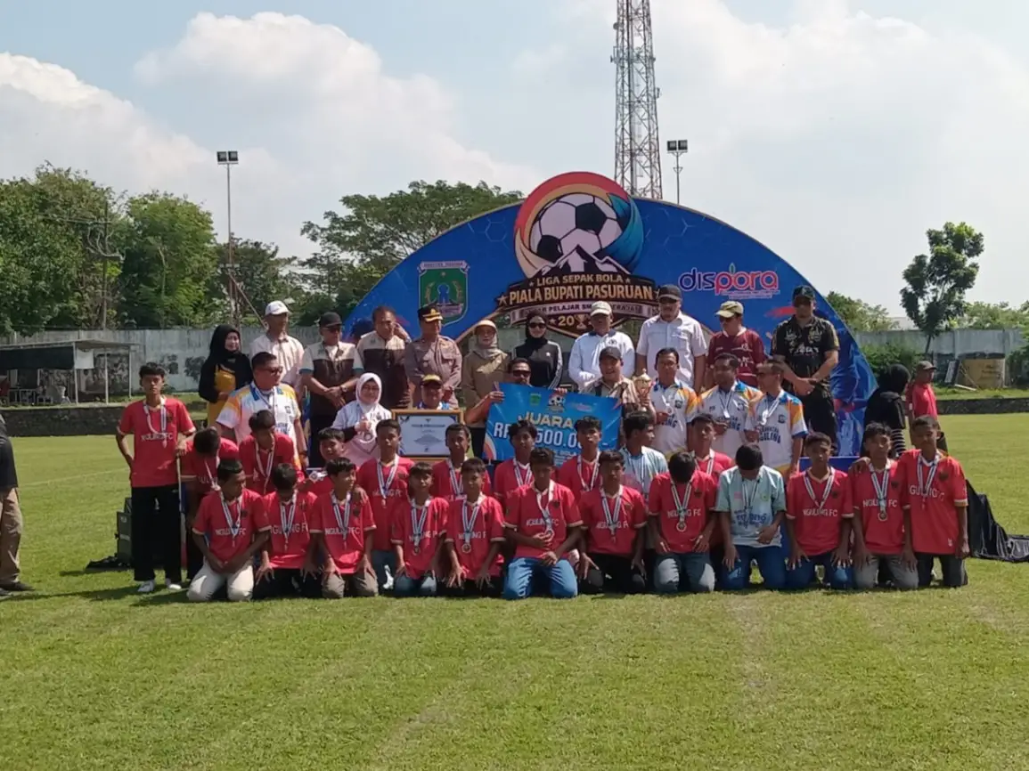 Gempol FC Juara Liga Piala Bupati Pasuruan 2026, Taklukkan Pandaan FC Lewat Adu Penalti