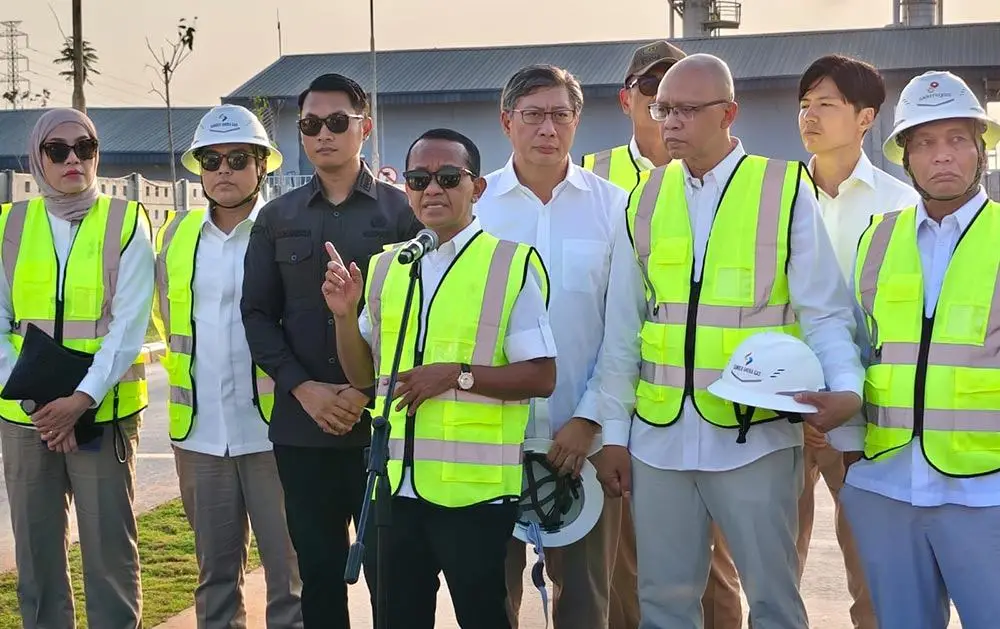 Menteri ESDM Resmikan Fasilitas Mini LNG Plant di Tuban: Investasi Rp1,1 T, Upaya Kurangi Impor LPG