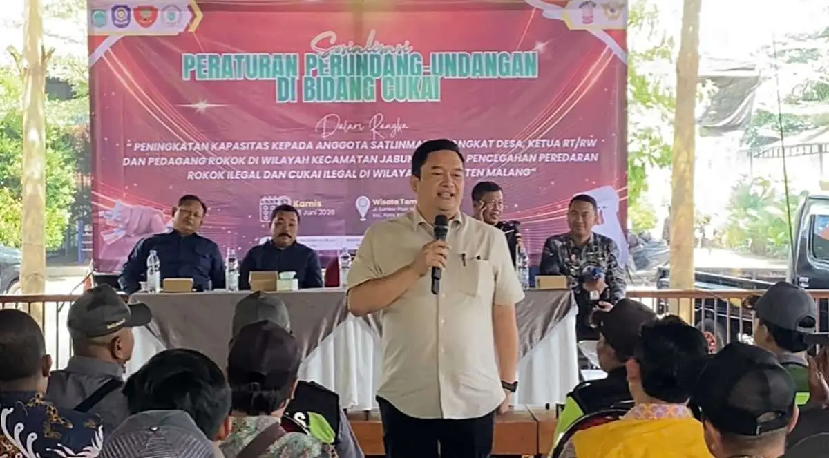 DPRD Kabupaten Malang Ajak Masyarakat Aktif Cegah Peredaran Rokok Ilegal