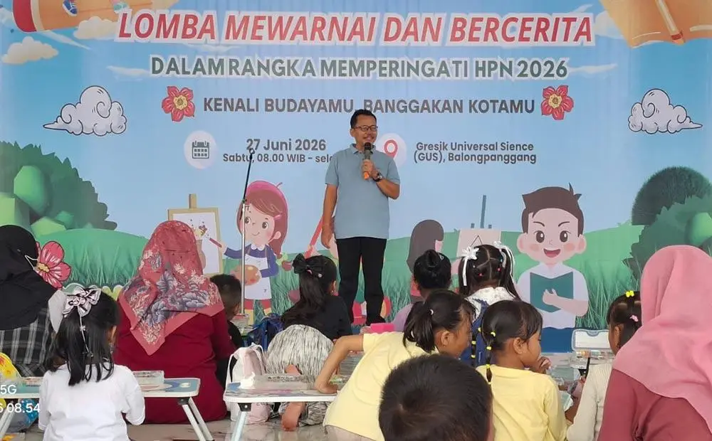 Kenalkan Budaya Lokal Sejak Dini, Lomba Story Telling Bahasa Gresikan Meriahkan Festival Nasi Krawu