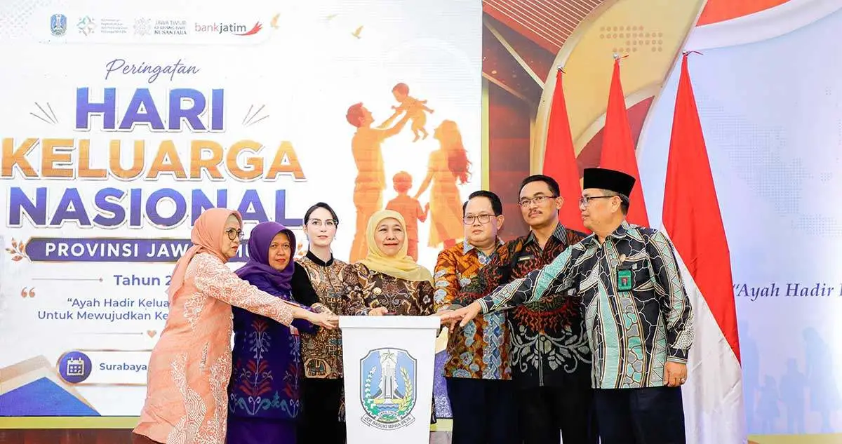 Peringati Harganas ke-33, Gubernur Khofifah Launching Pelita ASN