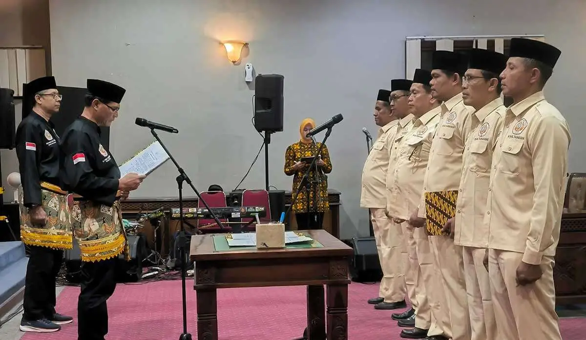 Pelantikan pengurus IPSI Tulungagung periode 2026-2030.