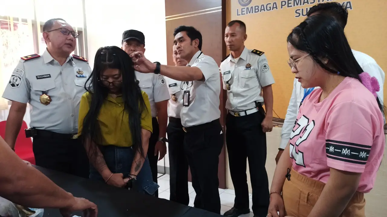Modus Lipatan Uang Terbongkar, Penyelundupan 12,67 Gram Sabu ke Lapas Porong Digagalkan