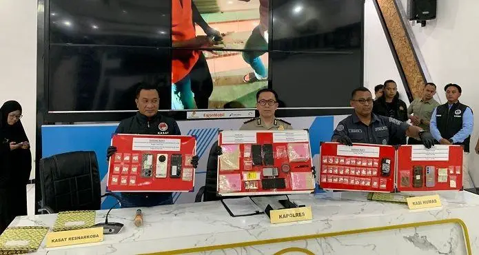 Polres Bojonegoro Bongkar 34 Kasus NarkobaPeriode Januari-Juli 2026, 11 Tersangka Diamankan