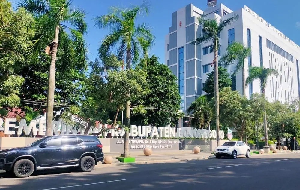 Kantor Pemerintah Kabupaten Bojonegoro.