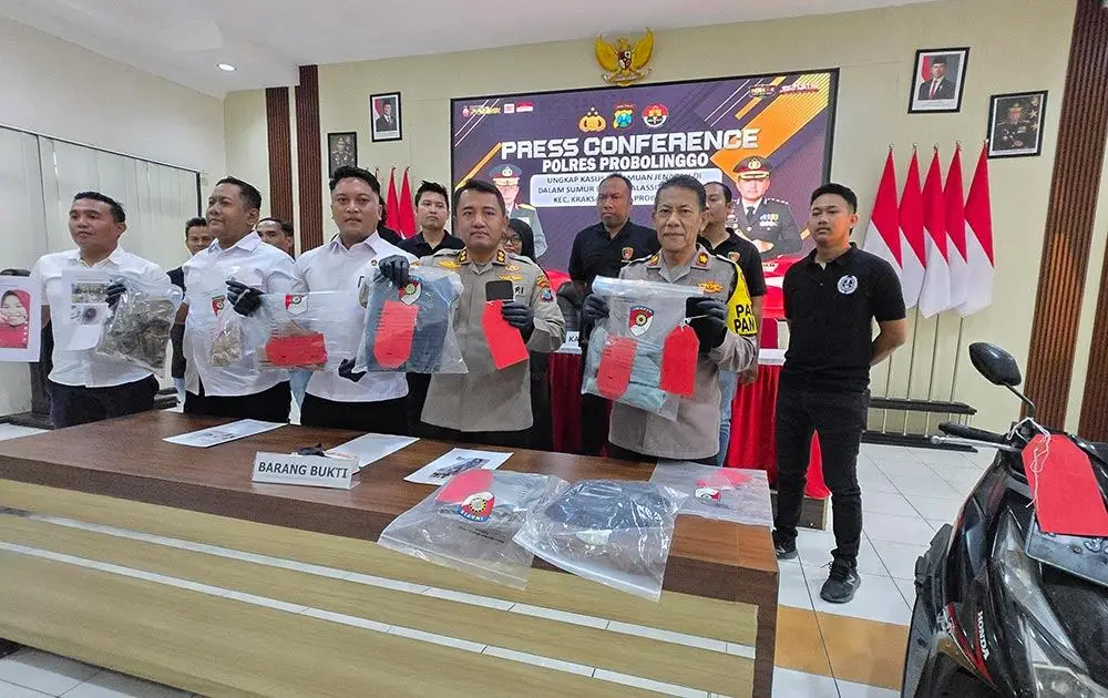 Incar Harta Korban, Dua Pelaku Pembunuhan Wanita di Alassumur Probolinggo Diringkus