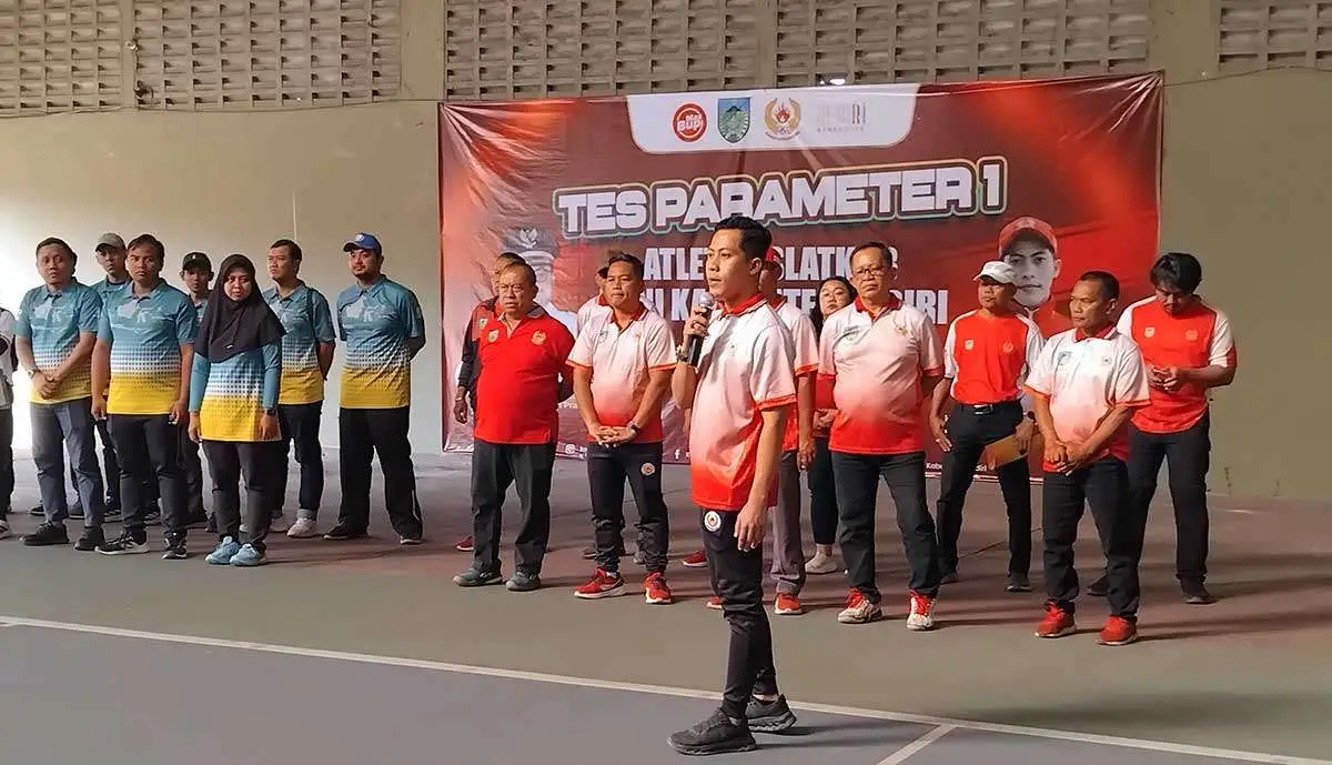 Menuju Porprov Jatim 2027, KONI Kabupaten Kediri Gelar Tes Parameter Atlet