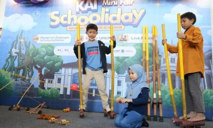 KAI Daop 8 Hadirkan Schooliday 2026, Ajak Anak Belajar Dunia Perkeretaapian saat Liburan