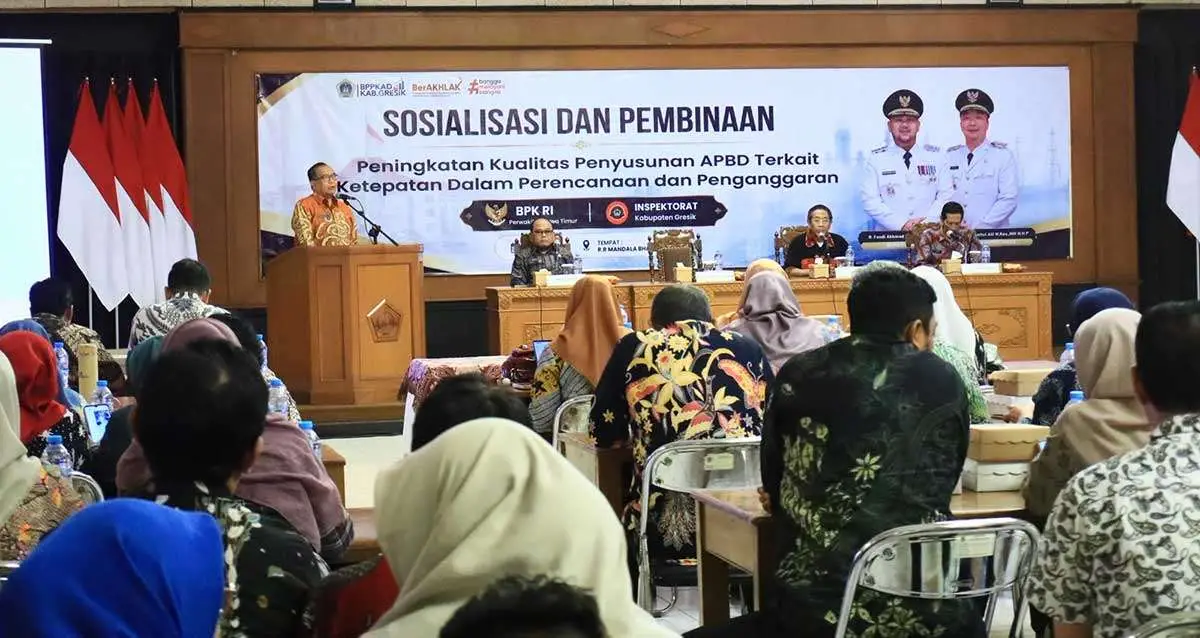 BPK Ingatkan Pemkab Gresik untuk Tidak Copy-Paste Anggaran