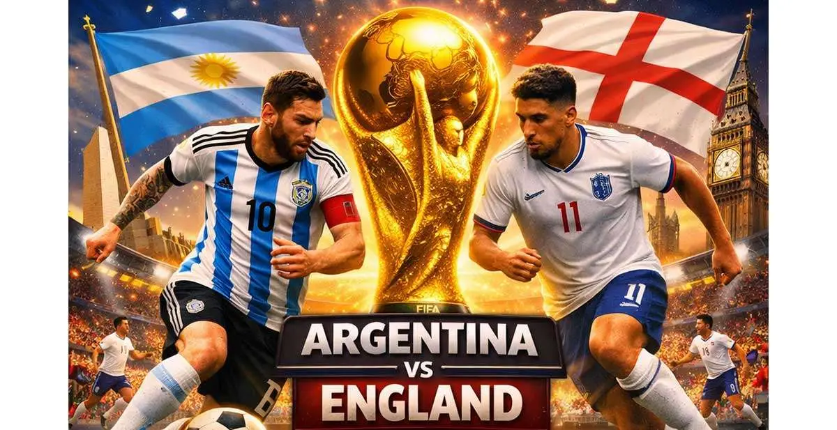Semifinal Piala Dunia 2026: Argentina vs Inggris, Messi dan Bellingham Jadi Sorotan