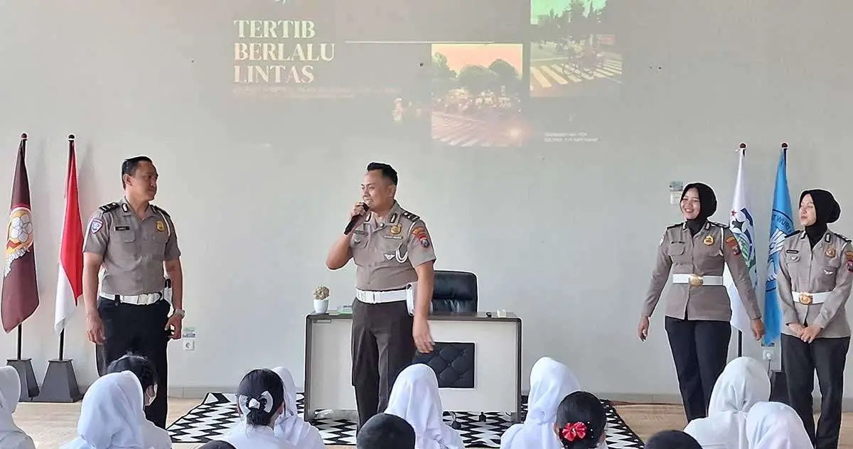 Polantas menyapa yang berlangsung di Mojokerto.