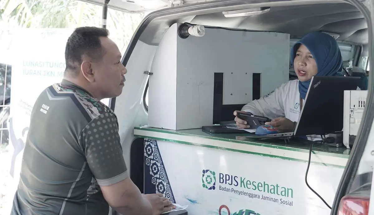 Pelayanan BPJS Kesehatan di Gresik.