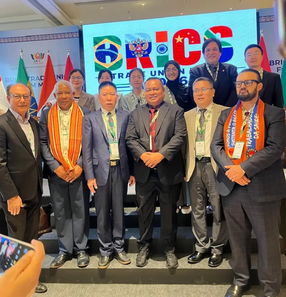 KSPI AGN Dorong Agenda Pekerja di BRICS Trade Union Forum 2026