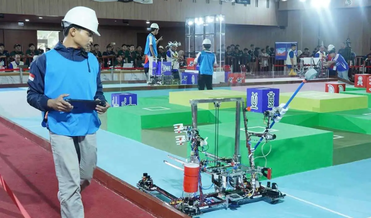 Juara KRAI 2026, Robot Richie ITS Wakili Indonesia ke Hong Kong