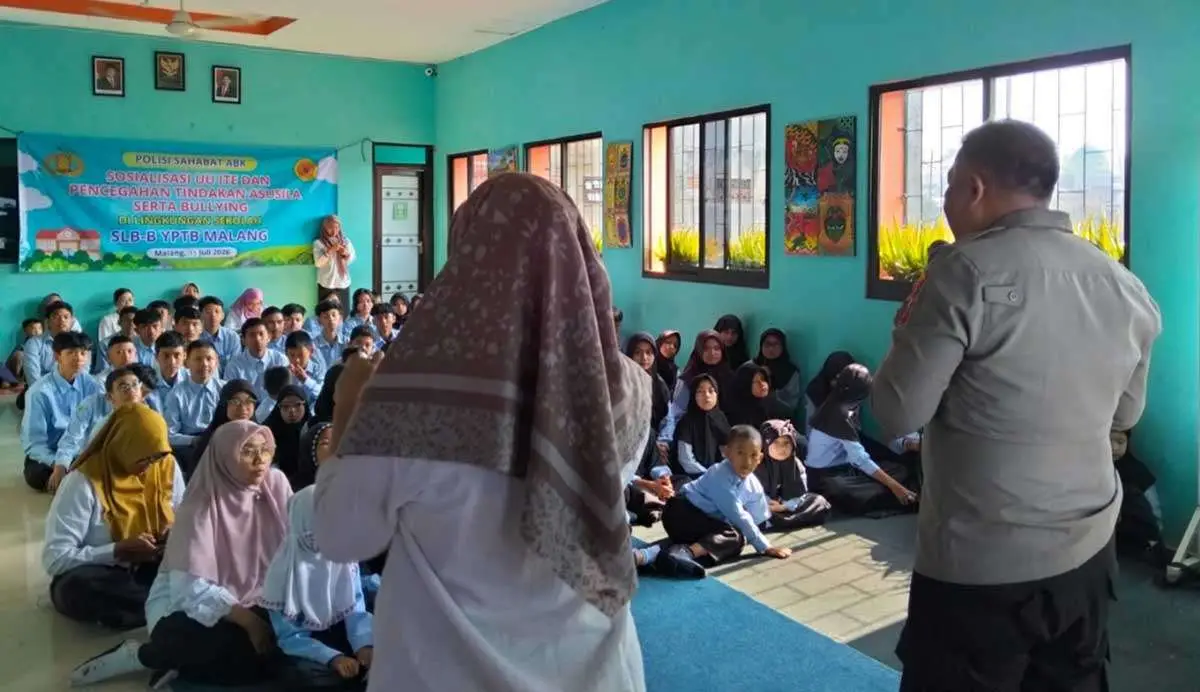 Polresta Malang Kota Edukasi ABK soal Pencegahan Kekerasan