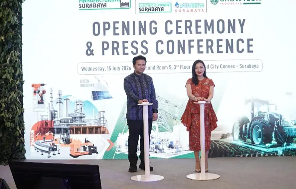 Manufacturing Surabaya 2026 Resmi Dibuka, Hadirkan 150 Eksibitor dari 17 Negara