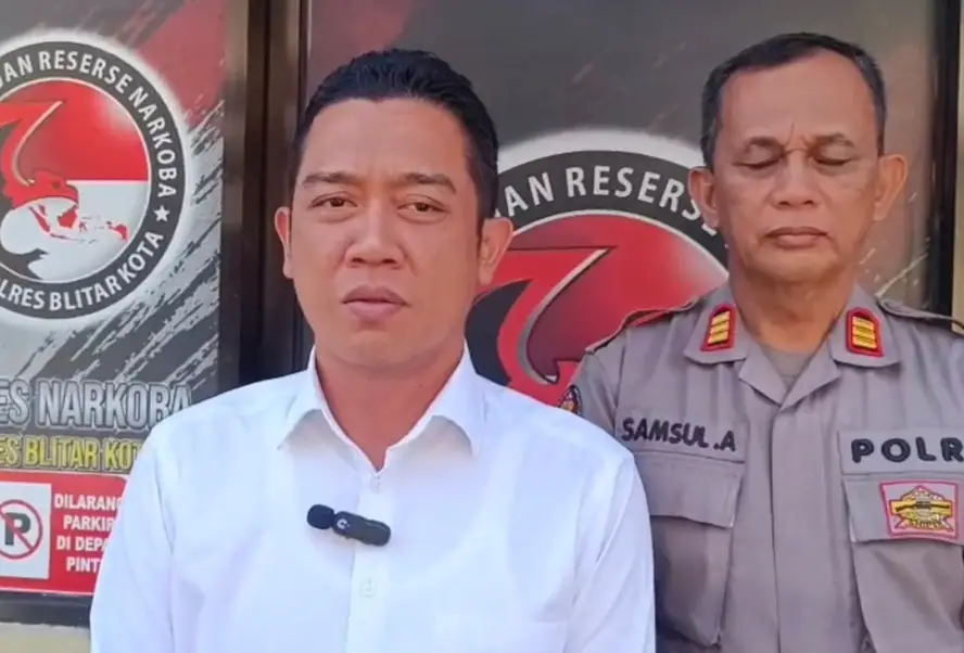 Pengembangan Kasus Sabu di Blitar Seret Oknum Polisi, Urine Positif Narkotika