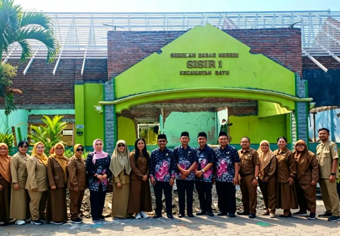 Hanya Dapat 15 Murid Baru, SDN Sisir 01 Batu Terdampak Revitalisasi Mangkrak