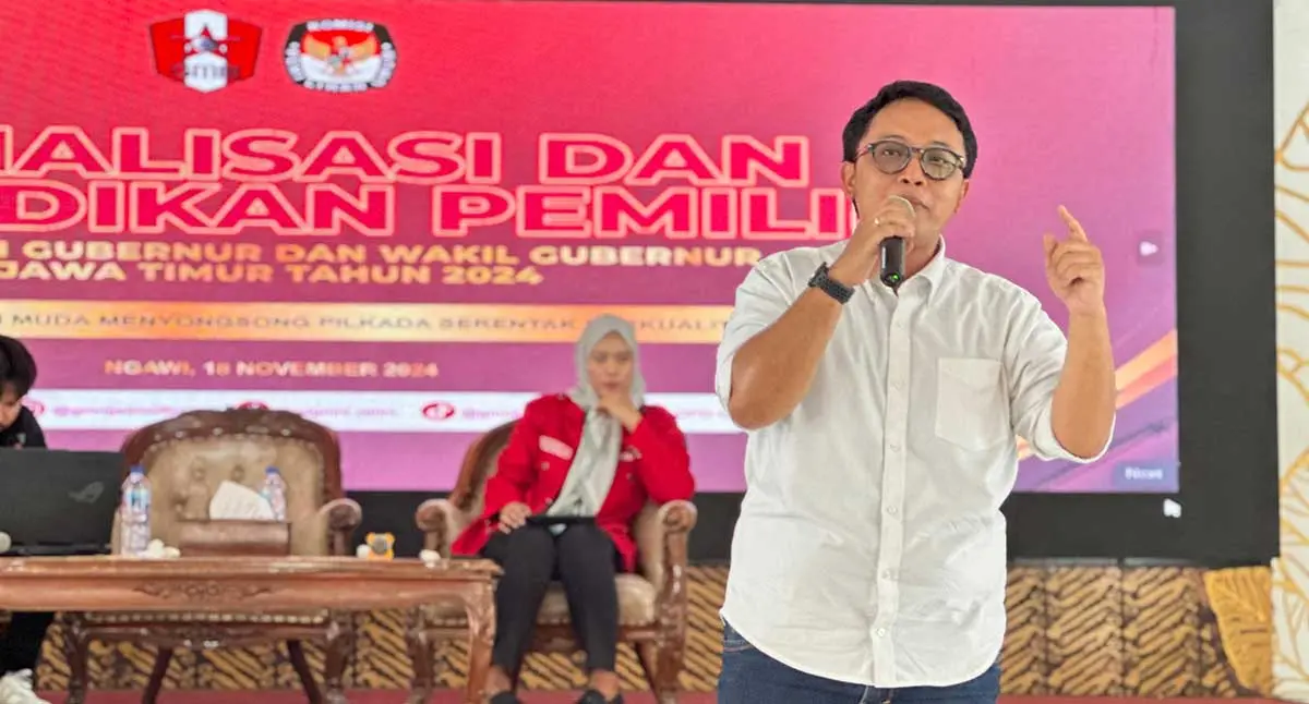 Sekretaris Jenderal DPP GMNI Periode 2019–2022, sekaligus Founder Yayasan Rumah Juang Indonesia (YRJI), Muh. Ageng Dendy Setiawan.