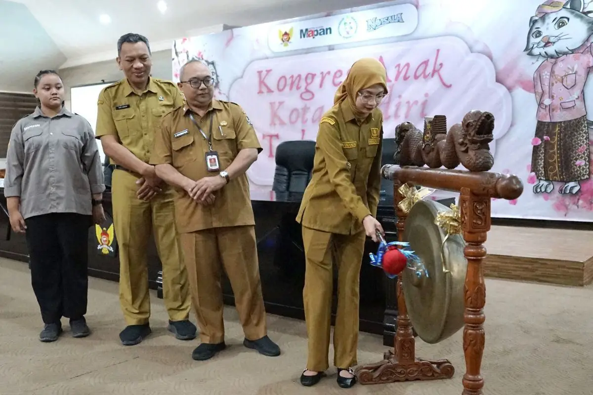 Wali Kota Kediri Dorong Anak Aktif Sampaikan Aspirasi Lewat Kongres Anak 2026