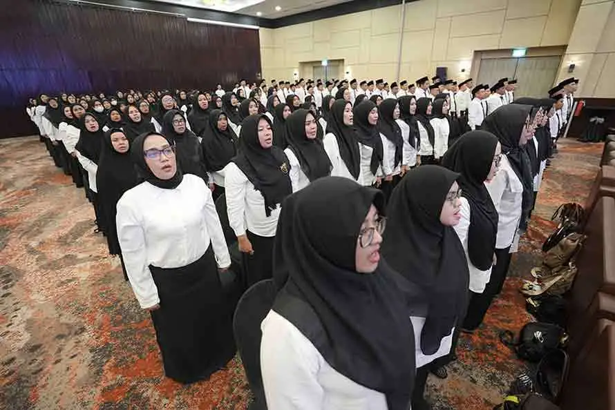 Sebanyak 261 ASN yang lolos seleksi mengikuti kegiatan Entry Program di Bogor pada Senin (20/7/2026). (Ist)