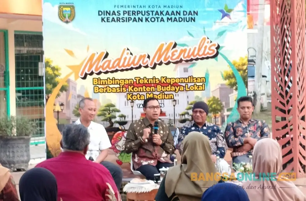 Pemkot Madiun Dorong Lahirnya Penulis Lewat Bimtek Kepenulisan Berbasis Budaya Lokal